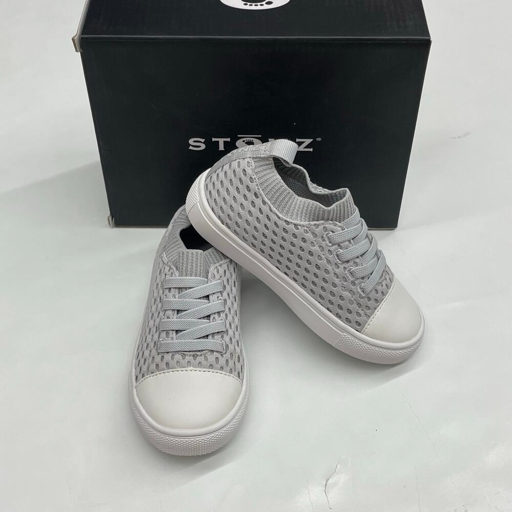 NIB Stonz Size 12T Shoreline Grey Sneaker Shoe